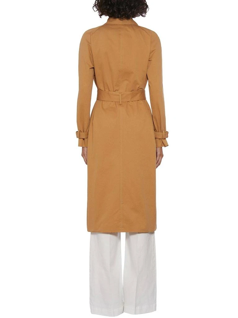商品ELISABETTA FRANCHI|Belted Long Trench,价格¥4020,第2张图片详细描述