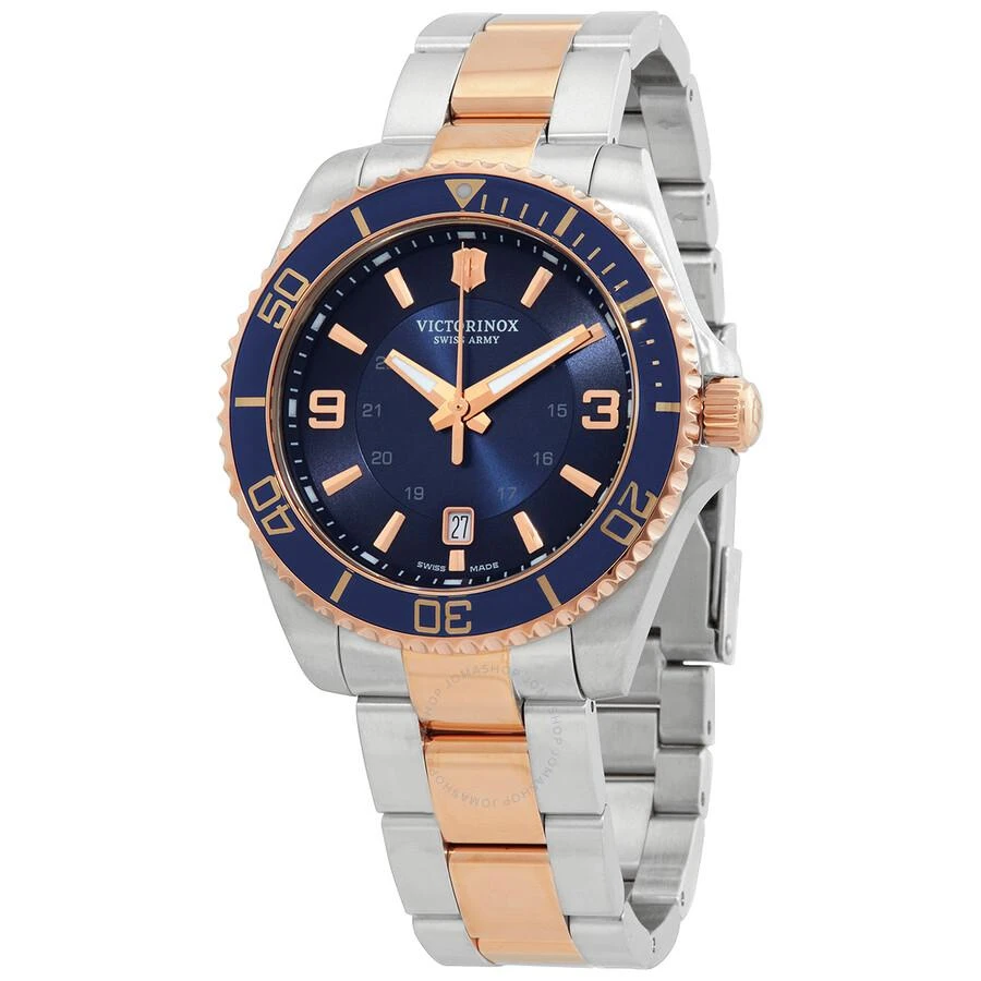 商品Victorinox|Maverick Quartz Blue Dial Men's Watch 241950,价格¥3656,第1张图片