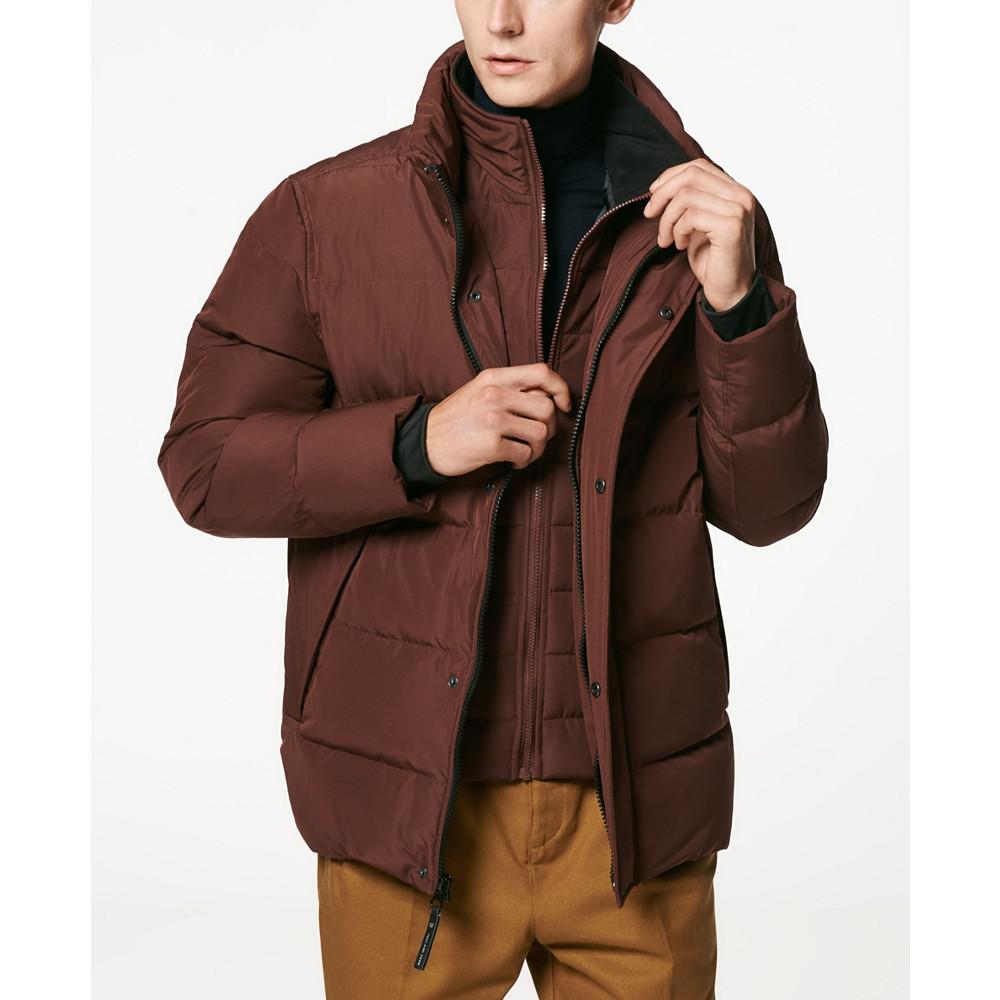 Stratus Men's Down Jacket with Hidden Hood商品第4张图片规格展示