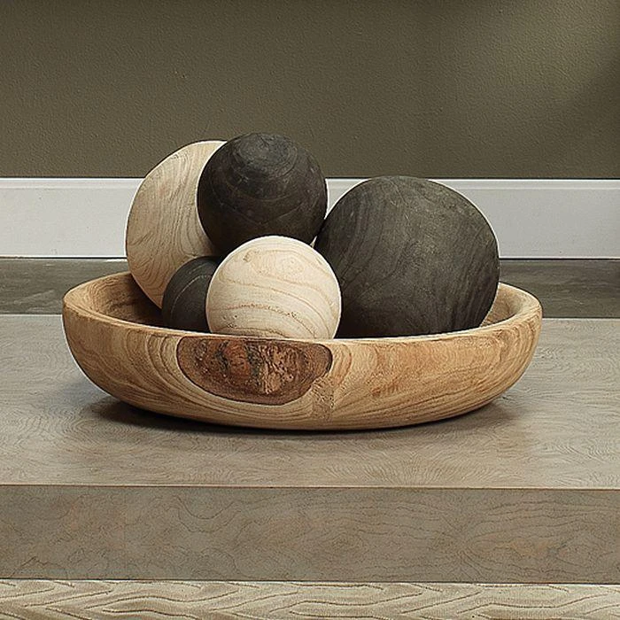 商品Jamie Young|Malibu Wood Balls, Set of 3,价格¥876,第3张图片详细描述