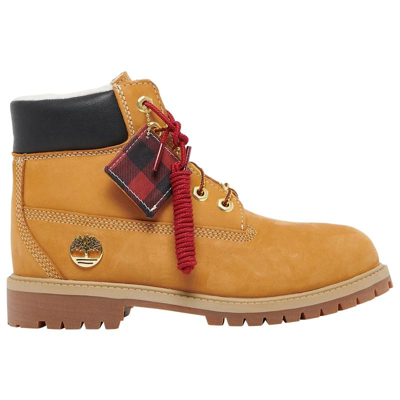 商品Timberland|Timberland 6" Premium Shearling Waterproof Boots - Boys' Grade School,价格¥820,第1张图片