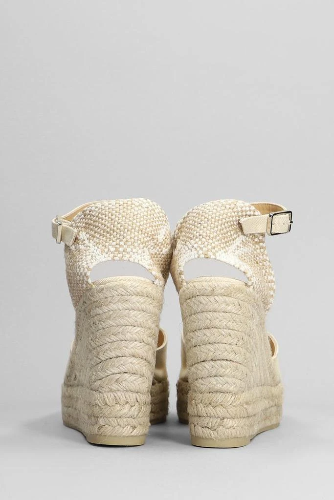 商品CASTAÑER|Castañer Wedges in Beige,价格¥1206,第4张图片详细描述