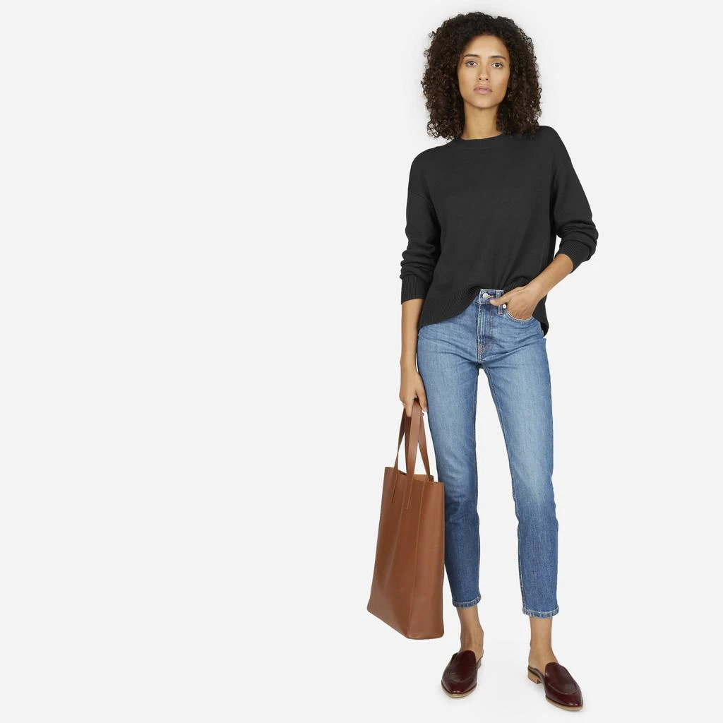 商品Everlane|纯棉长袖圆领毛衣,价格¥369,第2张图片详细描述