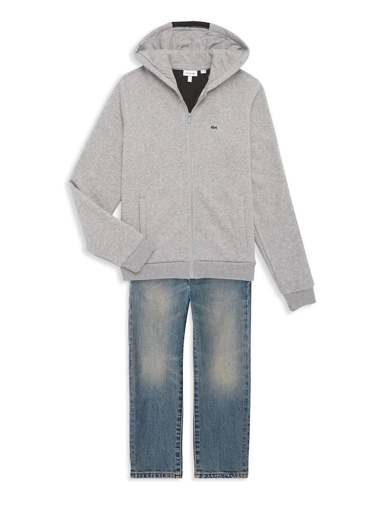 商品Lacoste|Little Boy's &amp; Boy's Classic Graphic Back Panel Hoodie,价格¥443,第2张图片详细描述