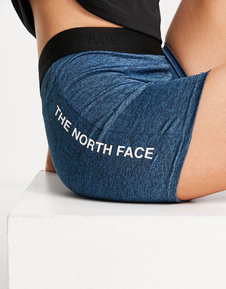 商品The North Face|The North Face Training Mountain Athletic Bootie shorts in blue,价格¥154,第4张图片详细描述