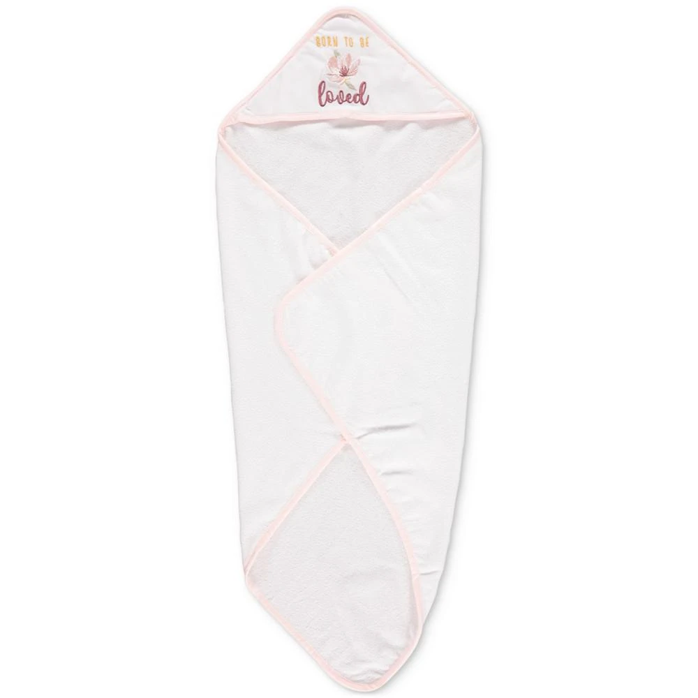 商品Chickpea|Baby Girls Bath Hooded Towels and Washcloths, 6 Piece Set,价格¥67,第4张图片详细描述
