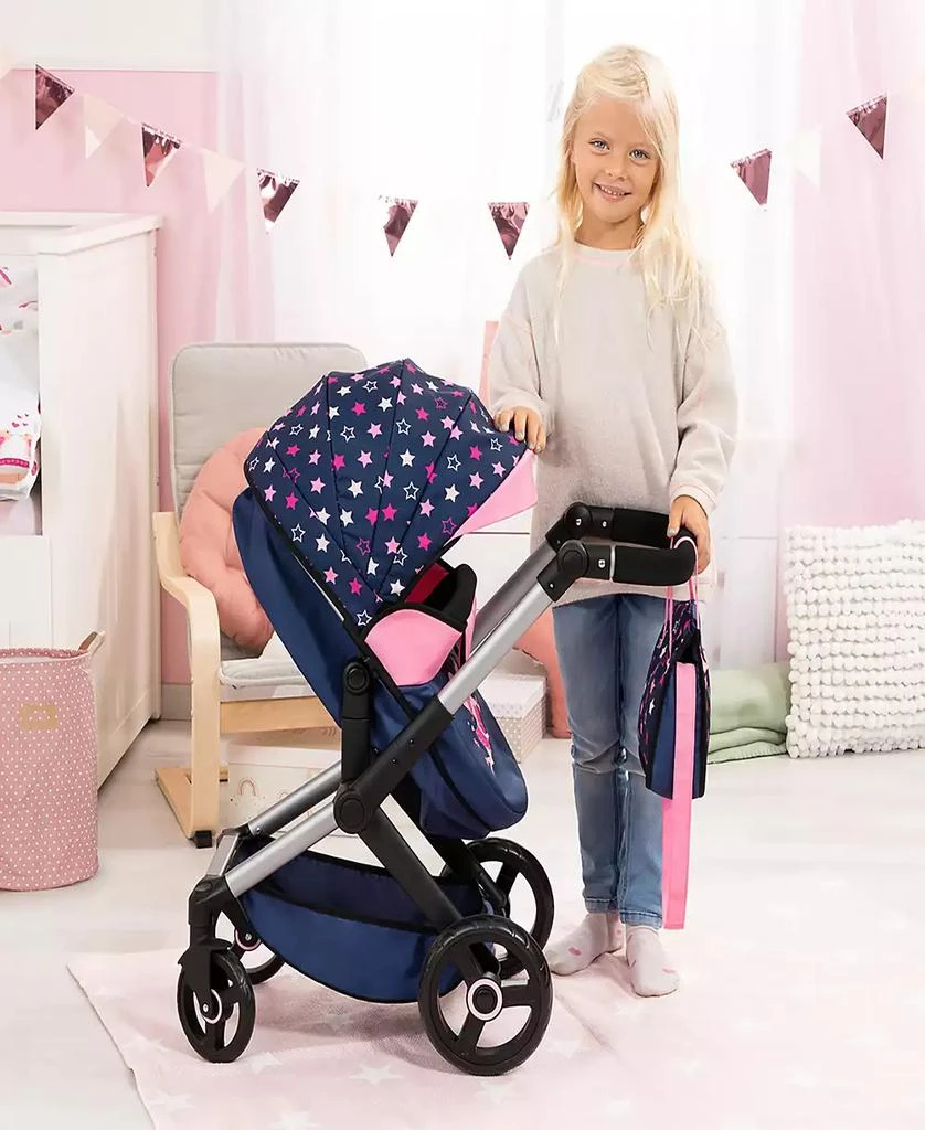 商品Bayer Design|Dolls Blue, Pink, Stars Pram Xeo,价格¥516,第3张图片详细描述