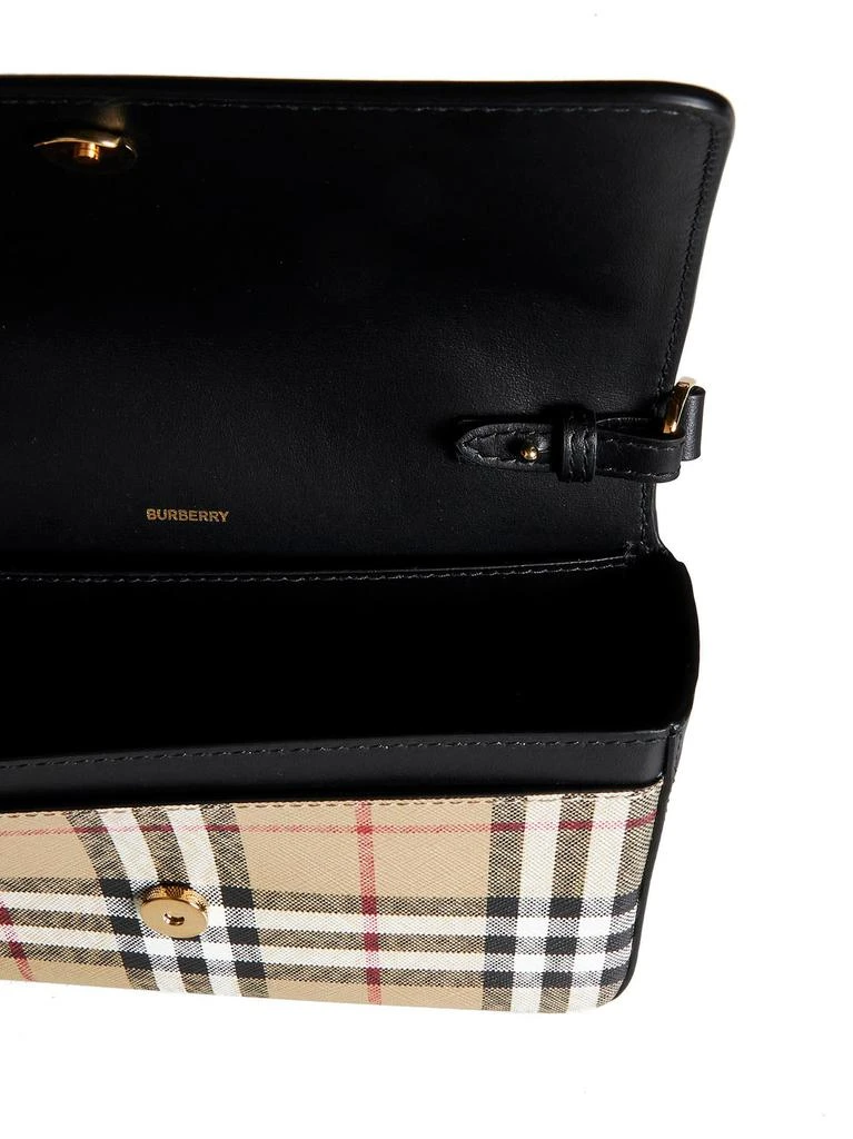 商品Burberry|Burberry Checked Mini Crossbody Bag,价格¥7894,第5张图片详细描述