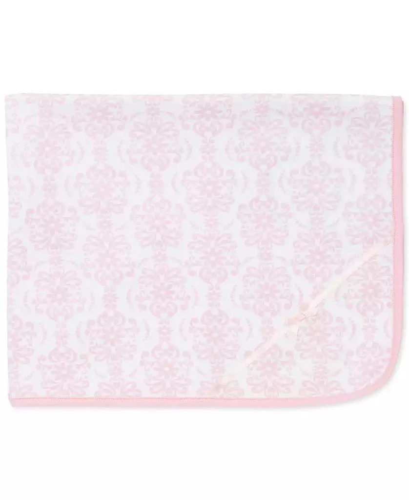 商品Little Me|Baby Girls Damask Scroll Print Cotton Blanket,价格¥98,第1张图片