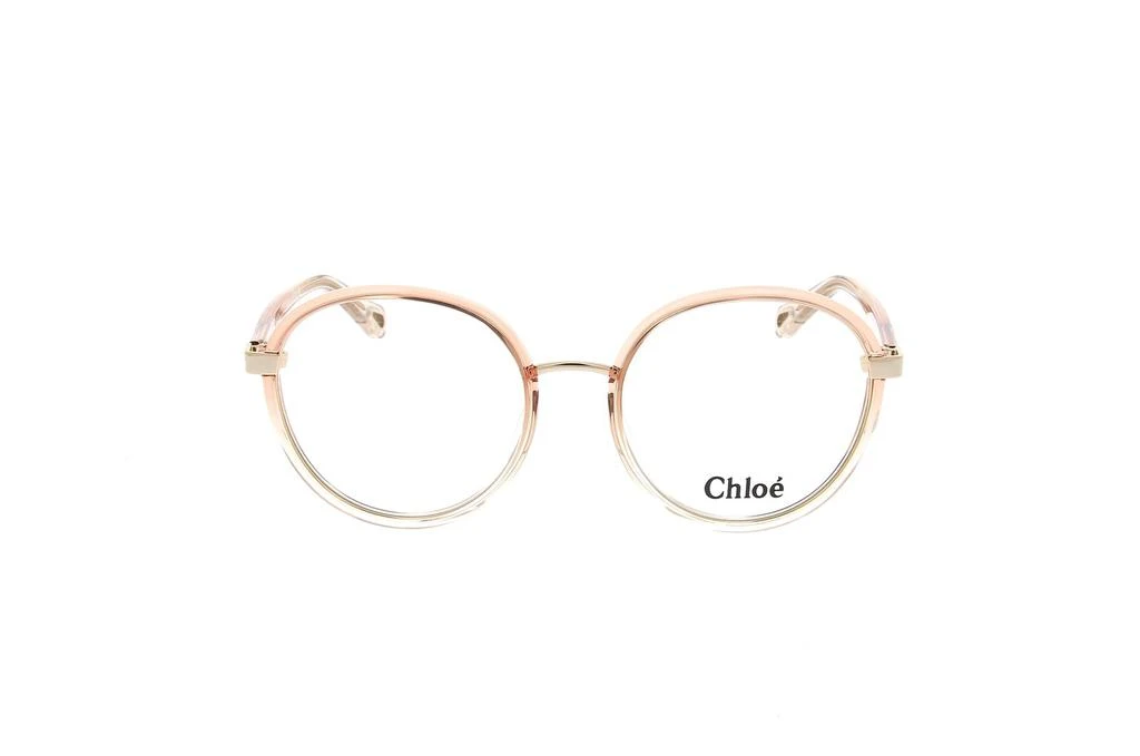 商品Chloé|Chloé Eyewear Round Frame Glasses,价格¥2456,第1张图片