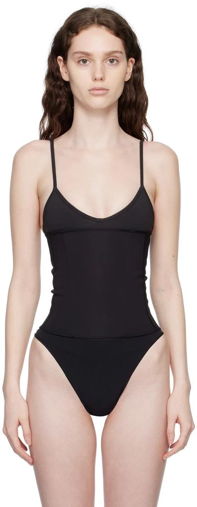 商品SKIMS|Black Neoprene Waist Trainer,价格¥685,第1张图片