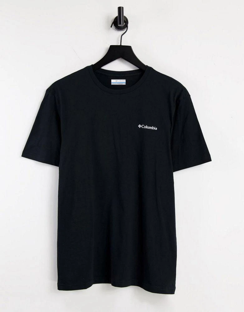 商品Columbia|Columbia North Cascades t-shirt in black geo,价格¥138,第2张图片详细描述