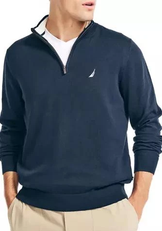 商品Nautica|Navtech Quarter Zip Sweater,价格¥240,第1张图片