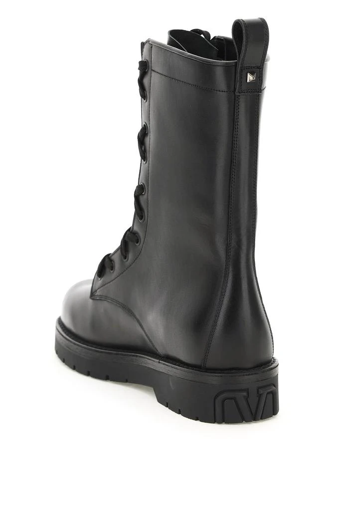 商品Valentino|Valentino garavani leather xcombat boots,价格¥5587,第3张图片详细描述