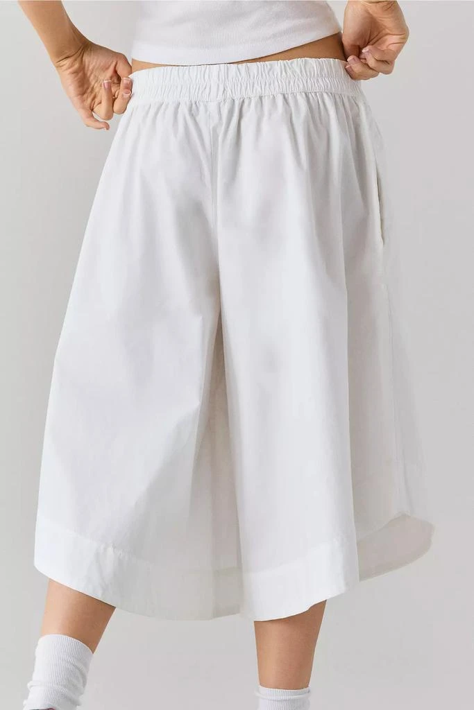 商品BDG|BDG Tulip Wide Leg Cotton Culotte Crop Pant,价格¥456,第5张图片详细描述