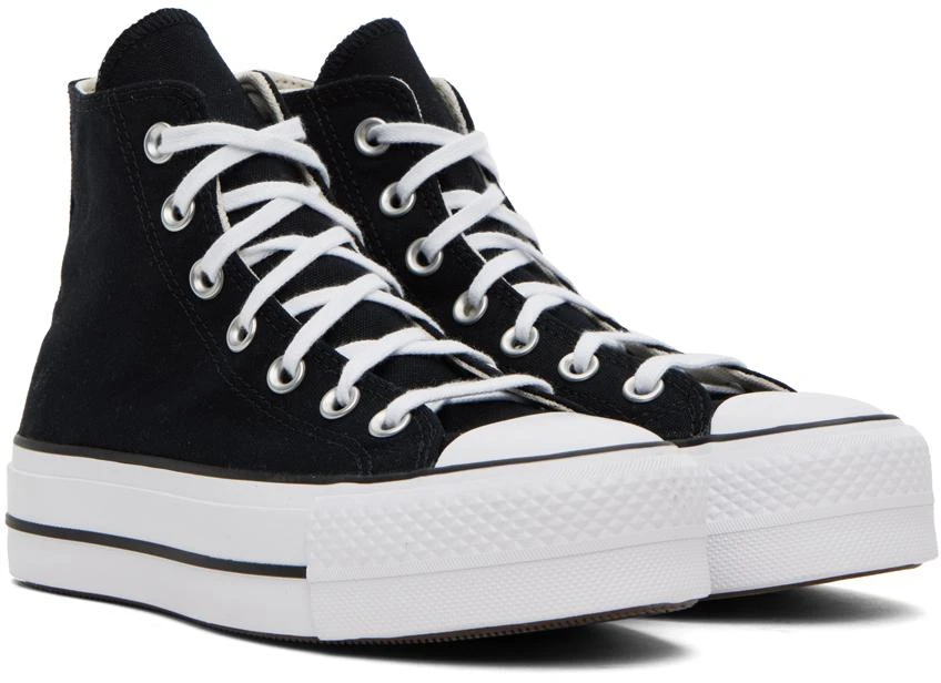 商品Converse|黑色 Chuck Taylor All Star Lift 高帮运动鞋,价格¥784,第4张图片详细描述