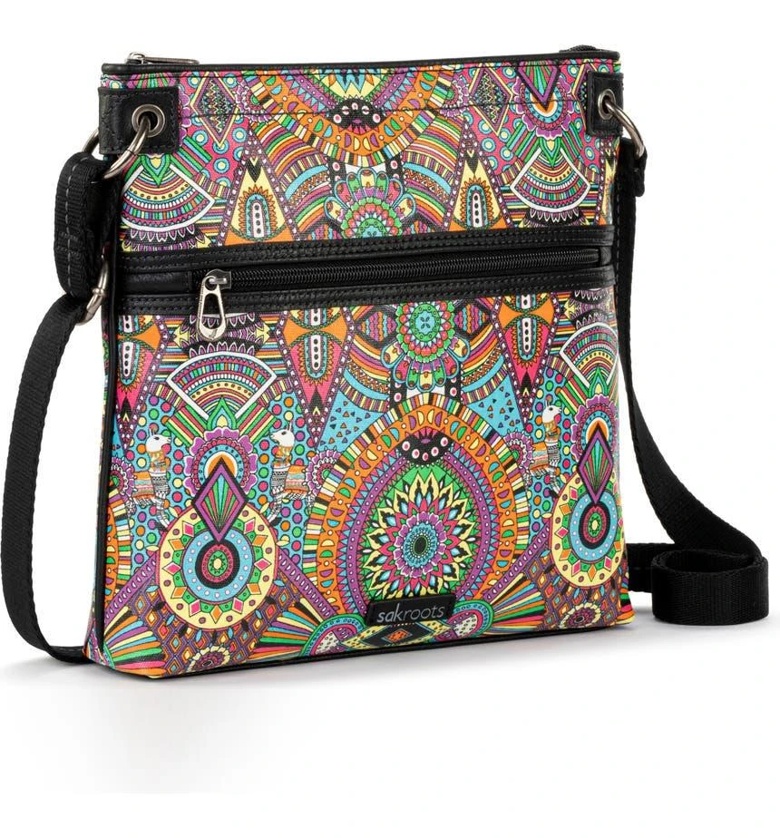 商品Sakroots|Artist Circle Crossbody Bag,价格¥215,第3张图片详细描述