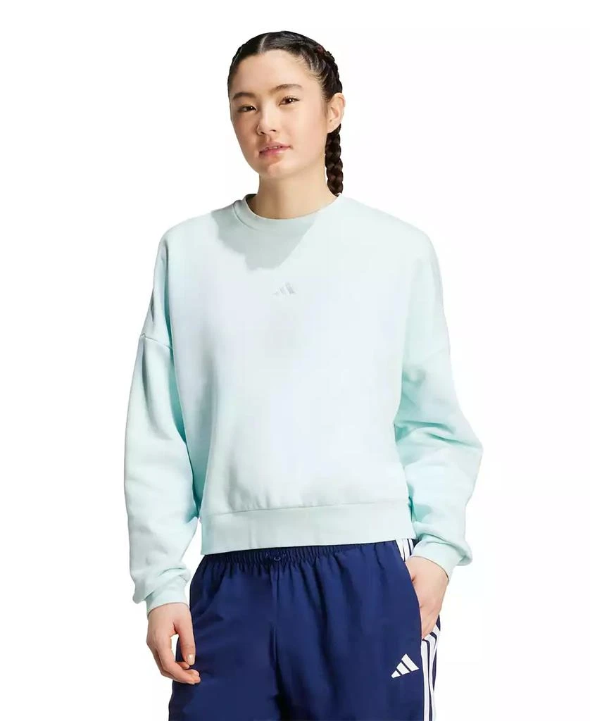 商品Adidas|Women's Essentials Small Logo Feel Cozy Crew Neck Sweatshirt,价格¥334,第1张图片