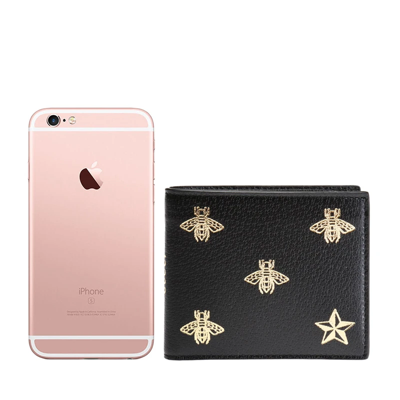 GUCCI 黑色男士短款钱夹 495055-DJ2KT-8474 商品