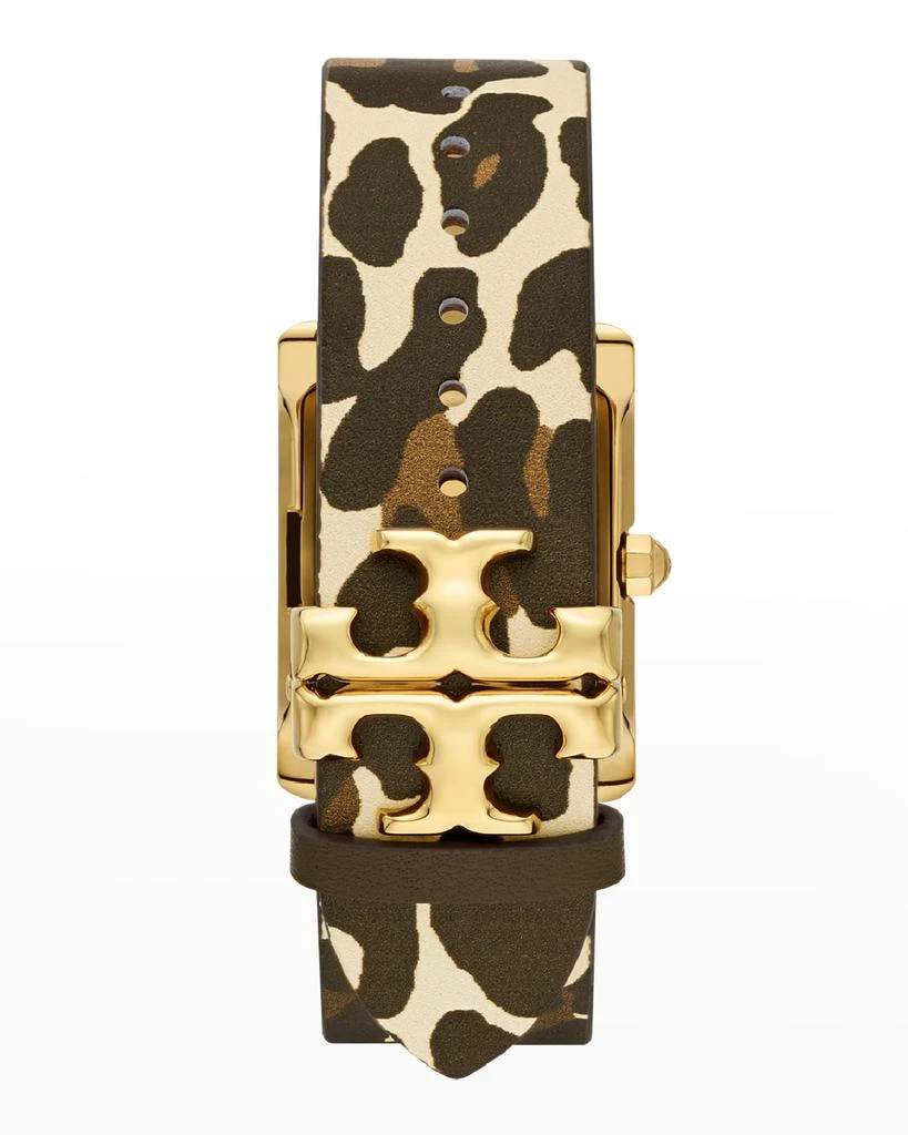 商品Tory Burch|The Eleanor Watch with Animal-Print Leather Strap,价格¥2124,第3张图片详细描述