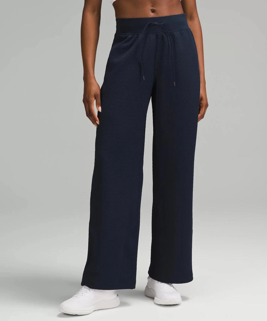 商品Lululemon|Textured High-Rise Wide-Leg Track Pant *Regular,价格¥624,第3张图片详细描述