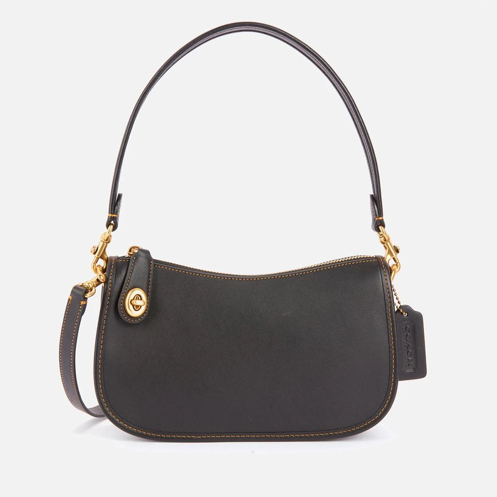 商品Coach|Coach Women's The Coach Originals Glovetanned Leather Swinger Bag - Black,价格¥2462,第1张图片