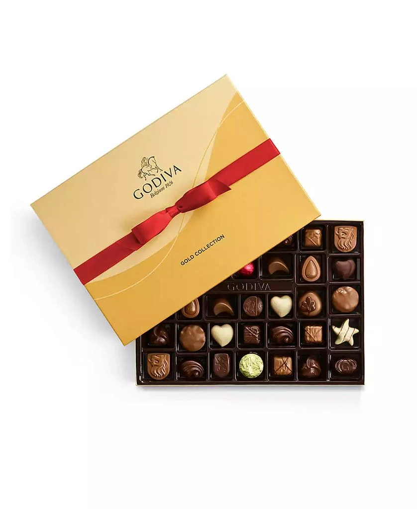 商品Godiva|歌帝梵巧克力礼盒装 36颗 混合口味,价格¥493,第1张图片