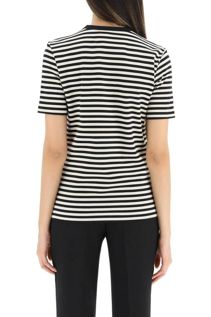 商品Tory Burch|Tory burch 'double t' striped t-shirt,价格¥1223,第3张图片详细描述