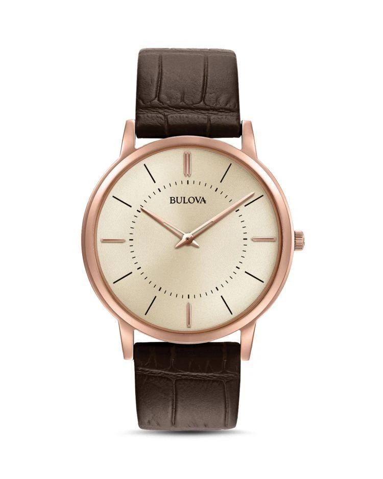 商品Bulova|Slim Watch, 40mm,价格¥2208,第1张图片