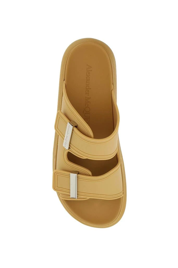 商品Alexander McQueen|Alexander Mcqueen Rubber Hybrid Slides,价格¥1619,第2张图片详细描述