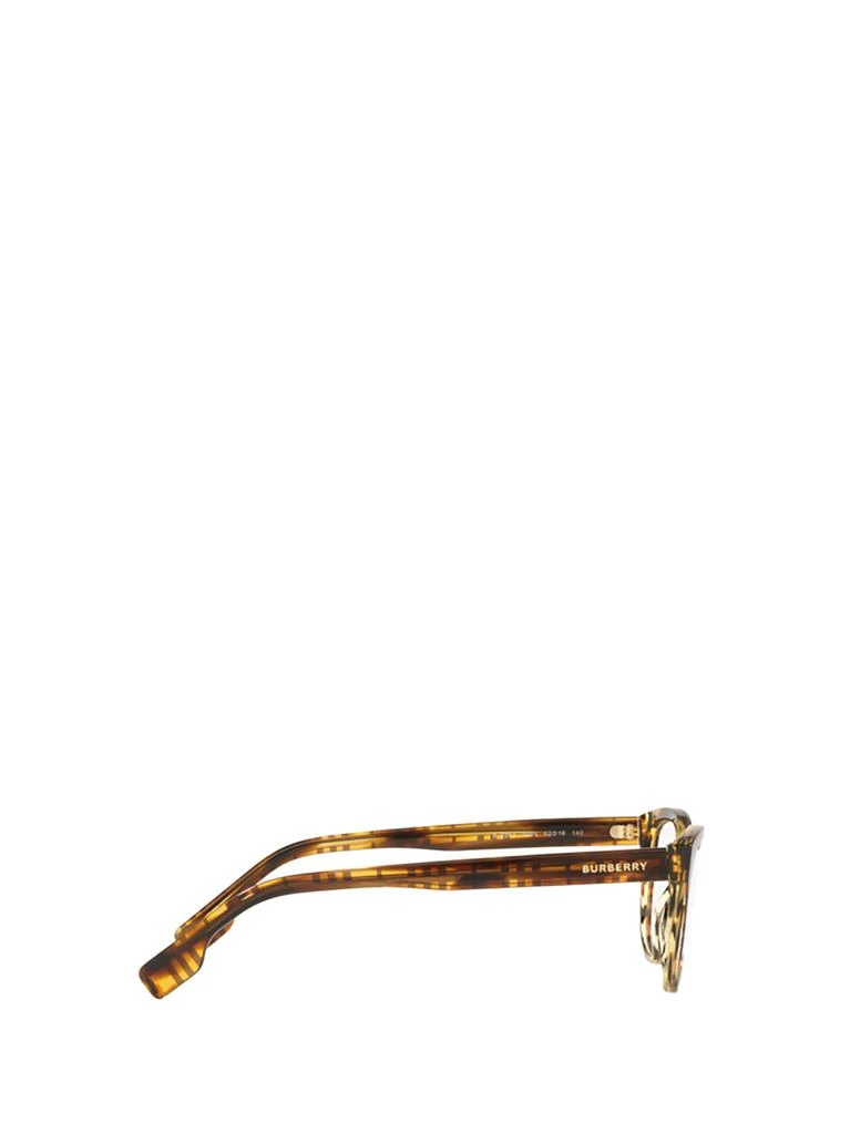 商品Burberry|Be2357 Top Check / Striped Brown Glasses,价格¥2277,第3张图片详细描述