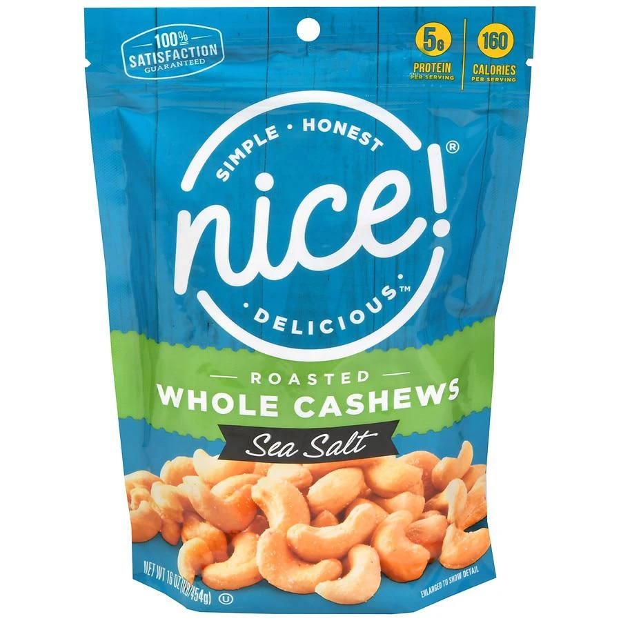 商品Nice!|Roasted Whole Cashews Sea Salt,价格¥75,第1张图片