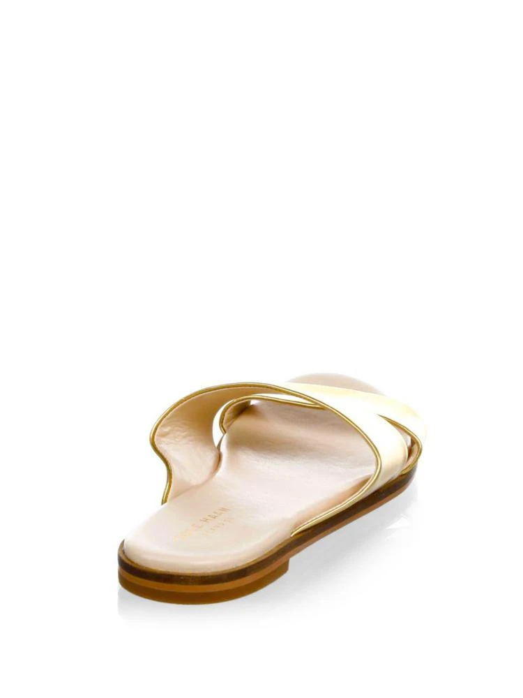 商品Cole Haan|Cole Haan - Anica Gold Sandals,价格¥523,第2张图片详细描述