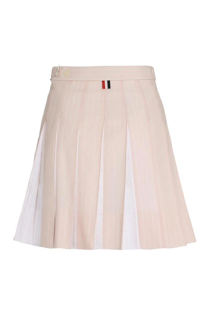 商品Thom Browne|Pleated Mini Skirt,价格¥5386,第2张图片详细描述