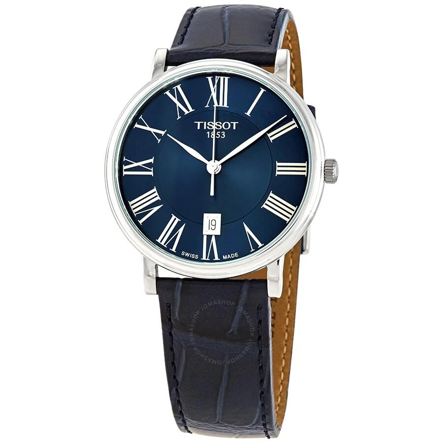 商品Tissot|Carson Premium Quartz Blue Dial Men's Watch T122.410.16.043.00,价格¥1765,第1张图片