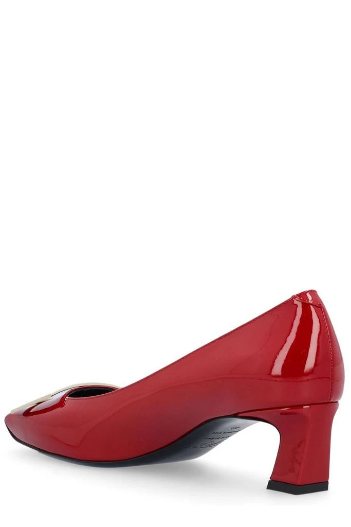 商品Roger Vivier|Roger Vivier Trompette Buckle Pumps,价格¥4244,第3张图片详细描述