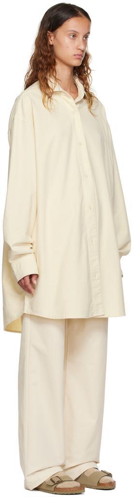 商品Essentials|Off-White Cotton Shirt,价格¥524,第4张图片详细描述