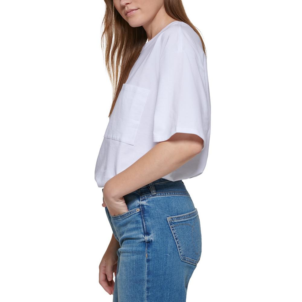 Women's Cotton Tribeca Oversized T-Shirt商品第3张图片规格展示