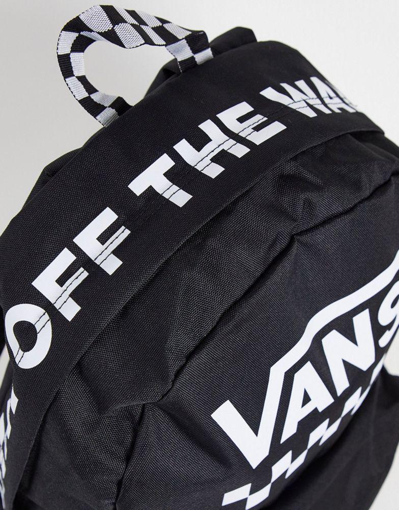 Vans Street Sport realm backpack in black商品第2张图片规格展示