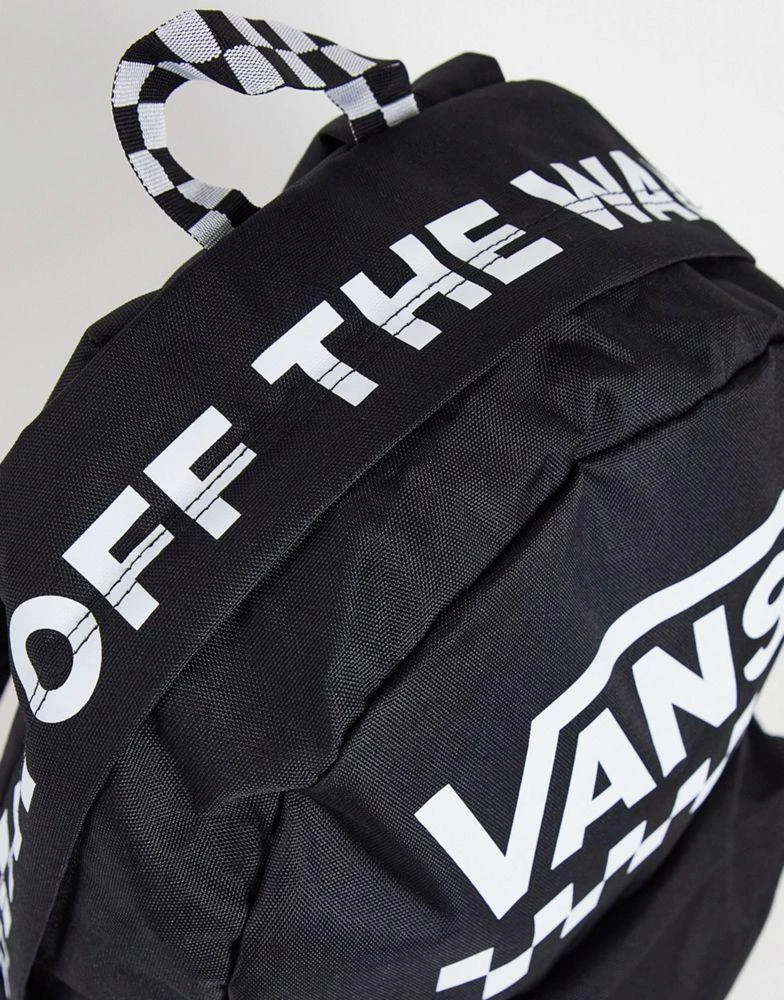 商品Vans|Vans Street Sport Realm backpack in black,价格¥290,第2张图片详细描述