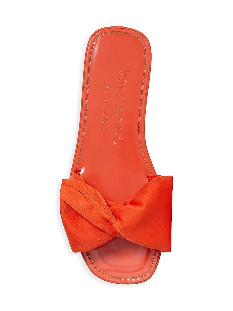 商品Kate Spade|Bikini Bow Flat Neoprene Sandals,价格¥959,第5张图片详细描述