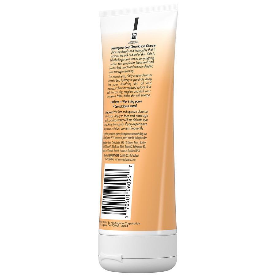 商品Neutrogena|Oil-Free Daily Facial Cream Cleanser,价格¥58,第7张图片详细描述