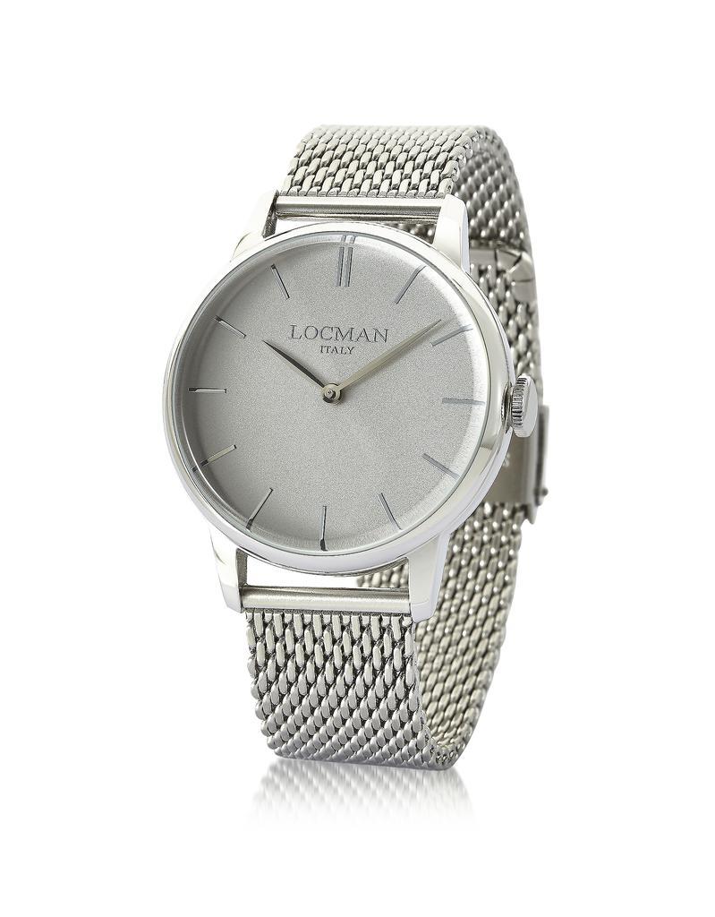 商品Locman 洛克曼|1960 不锈钢男士手表,价格¥1315,第4张图片详细描述