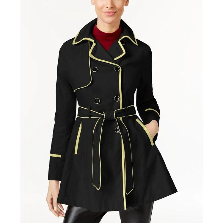 商品Betsey Johnson|Double-Breasted Corset Raincoat,价格¥926,第1张图片