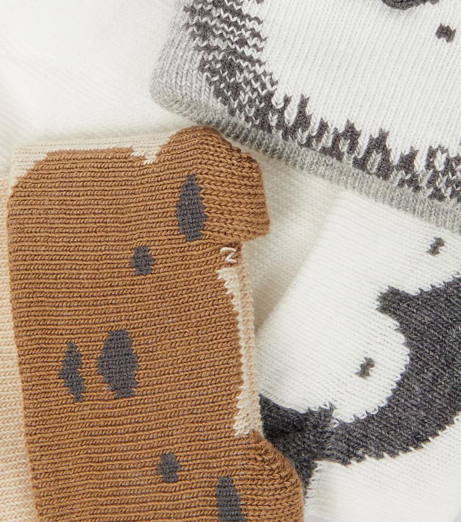 商品IL GUFO|婴幼儿 — 印花袜子六件套,价格¥438,第4张图片详细描述