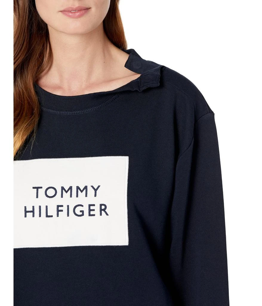 商品Tommy Hilfiger|Signature Relaxed Sweatshirt,价格¥468,第3张图片详细描述