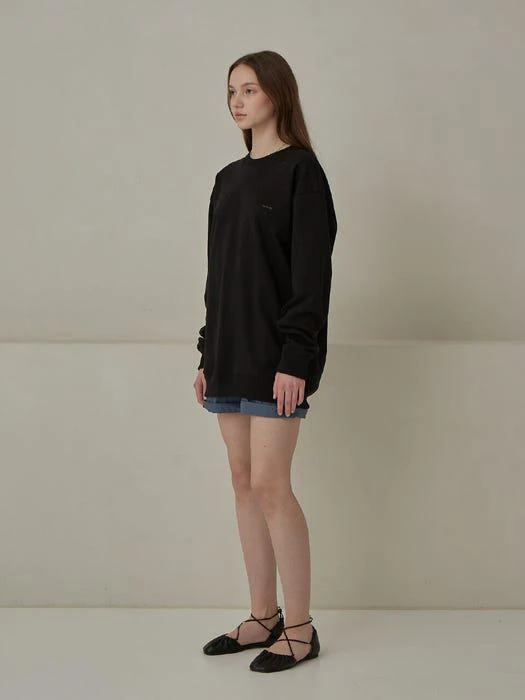商品Par Avion|Par Avion Logo Oversized Sweatshirt (JUST304-15),价格¥587,第3张图片详细描述