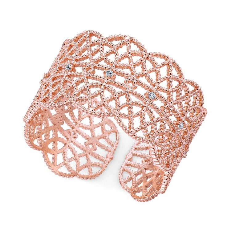 商品INC International|I.N.C. Crystal-Studded Filigree Ring, Created for Macy's,价格¥59,第1张图片