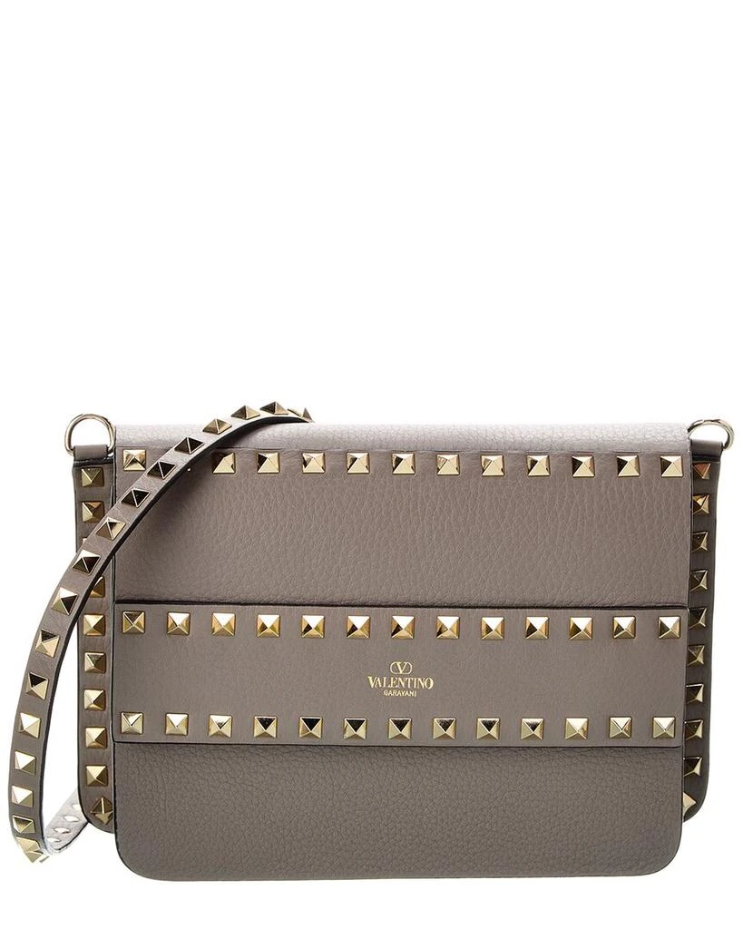 商品Valentino|Valentino Rockstud Small Grainy Leather Crossbody,价格¥11116,第1张图片