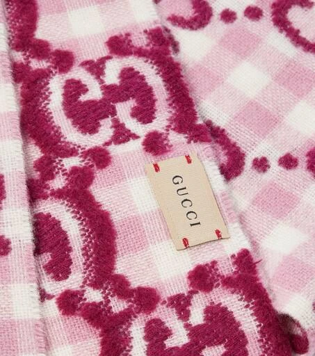 商品Gucci|GG wool-blend scarf,价格¥2478,第2张图片详细描述